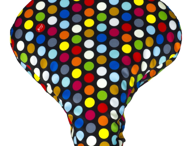 20230 Liix-Saddle-Cover-Polka-Big-Dots-Mix-Black