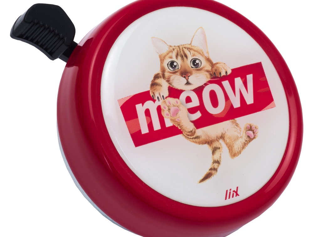 7242 Liix-Big-Colour-Bell-Meow-Red