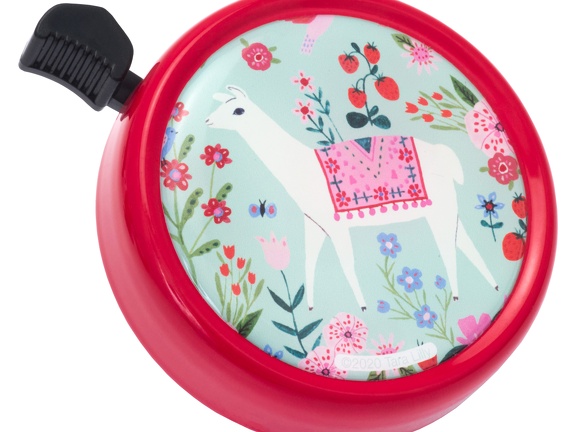7276 Liix-Big-Colour-Bell-Lama-Red