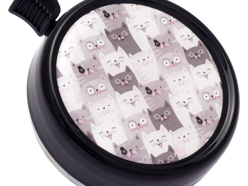 7269 Liix-Big-Colour-Bell-Cat-Crowd-Black a