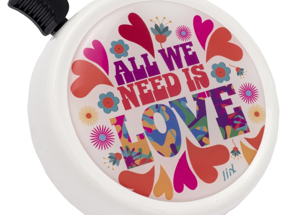 7287 Liix-Big-Colour-Bell-All-we-need-is-Love-White