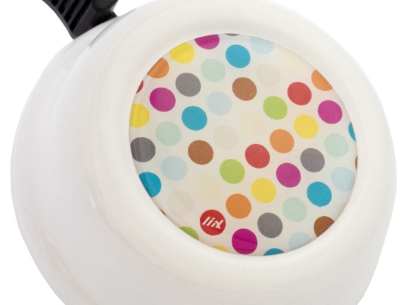 cb2317 Liix-Colour-Bell-Polka-Dots-White