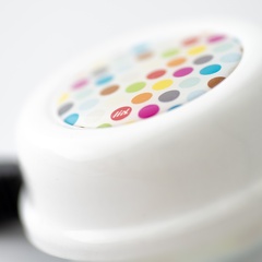cb2317 Liix-Colour-Bell-Polka-Dots-White 1