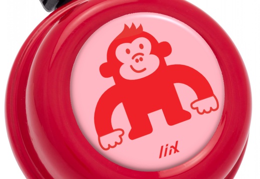 Colour Bell Gorilla Red