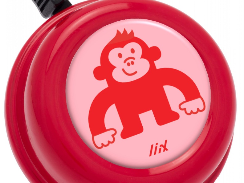 Colour Bell Gorilla Red