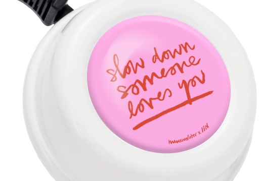 cb2517 Liix Colour Bell Manamolotov Slow down someone loves you White